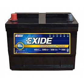 Exide Technologies Car Battery NASCAR Р&rsquo;В Extreme Series 59 Group - 59X