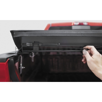 Access Covers Soft Rolling-Up Tonneau Cover Black Vinyl - 14129-1