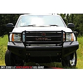 Fab Fours Bumper 1-Piece Design Steel Black - GM11-S2860-1