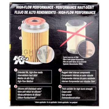 K & N Filters Oil Filter - HP-2010-3