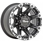 Cepek Wheel Torque - 16 x 8 Black With Natural Lip - 90000000060