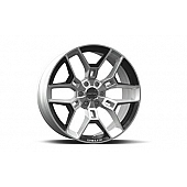 Carroll Shelby Wheels CS-45 Series - 20 x 9 Hyper Silver With Black Insert - CS45-295512-CP