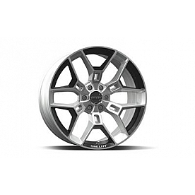Carroll Shelby Wheels CS-45 Series - 20 x 9 Hyper Silver With Black Insert - CS45-295512-CP
