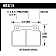 Hawk Performance Brake Pad - HB615F.535