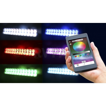 Hella Light Bar LED 8 Inch Straight - 357212201-4