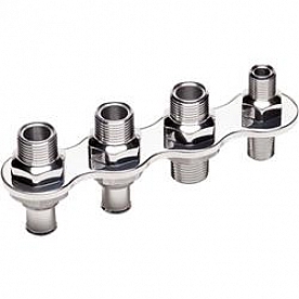 Billet Specialties Air Conditioner Bulkhead Fitting 66935