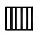 ARB Roof Basket Flooring - Black Aluminum Painted - 1770060