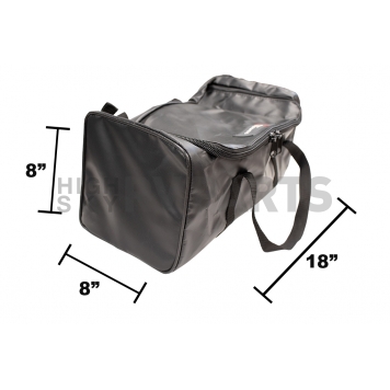 Fishbone Offroad Gear Bag Fabric Black Duffel Style - FB55242-1