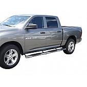 TrailFX Nerf Bar - Truck Wheel to Wheel Stainless Steel Oval 5 Inch - A7060S