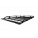 ARB Roof Basket Accessory Bar - Black Set Of 3 - 1780040
