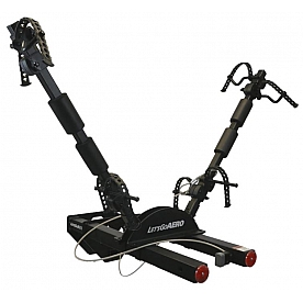 Lets Go Aero Bike Rack - Receiver Hitch Mount - 2 Bikes 75 Pound - B01892