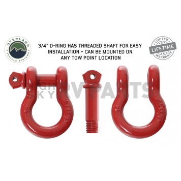 Overland Vehicle Systems D-Ring 19010204-2