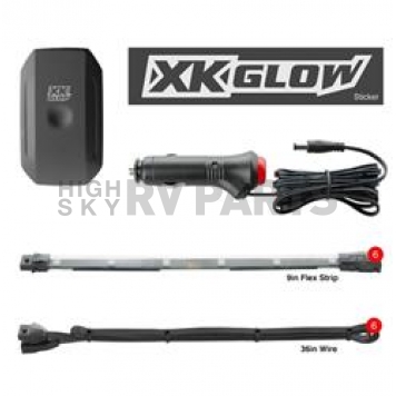XK Glow Multi Purpose Light LED 10 Inch Strip - KSCARMINI