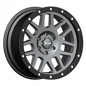 Pro Comp Wheels Series 40 - 20 x 9 Dark Gray With Black Lip - 2640-293645