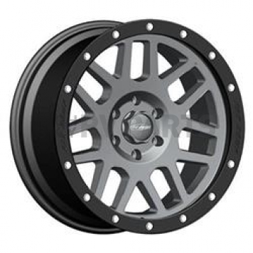 Pro Comp Wheels Series 40 - 20 x 9 Dark Gray With Black Lip - 2640-293645