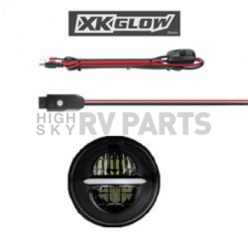 XK Glow Headlight Assembly Single - 5INKITB