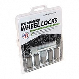 Black Mountain Wheel Lock - BMLUGNUT-LOCK-5-B