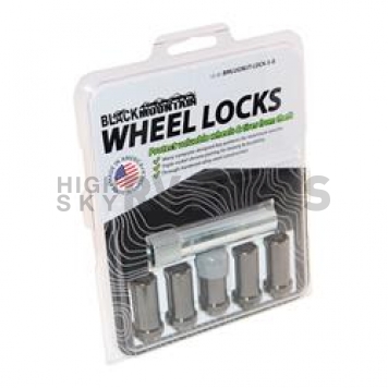 Black Mountain Wheel Lock - BMLUGNUT-LOCK-5-B