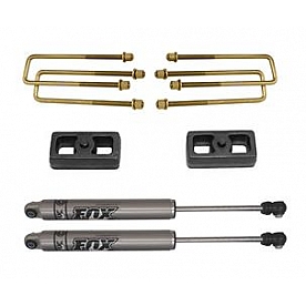 MaxTrac 2 Inch Lift Blocks And U-Bolts With Rear FOX Shocks - 901320F