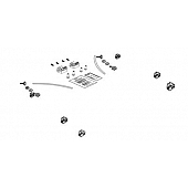 BAK Industries Tonneau Cover Mounting Hardware BK300KIT