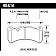Hawk Performance Brake Pad - HB616N.607