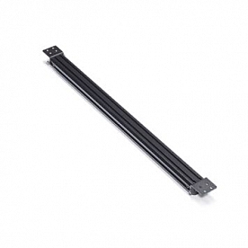 Putco Bed Cargo Rack Crossbar Textured Powder Coated Aluminum Black - 184805