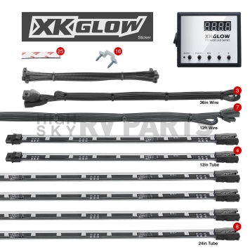 XK Glow Multi Purpose Light LED 12 Inch/ 24 Inch Strip - 41007