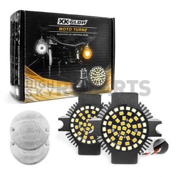 XK Glow Turn Signal Light Bulb - LED - 1157FWAC