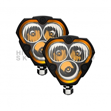 KC Hilites Driving/ Fog Light - LED Triangular Set Of 2 - 0283-7