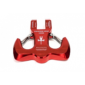 Monster Hooks Inc Tow Hook 16000 Pound Aluminum - MHTH1R