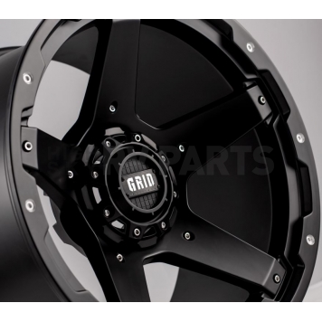 Grid Wheel GD04 - 18 x 9 Black - GD0418090655B0093-2