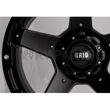 Grid Wheel GD04 - 18 x 9 Black - GD0418090655B0093-4