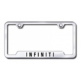 Automotive Gold License Plate Frame GFINFEC