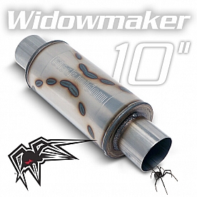 Black Widow Exhaust Widowmaker Muffler - BW0013-3