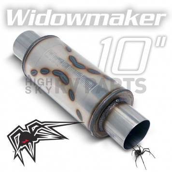 Black Widow Exhaust Widowmaker Muffler - BW0013-3
