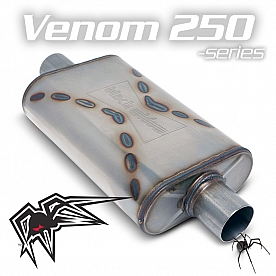 Black Widow Exhaust Venom 250-Series Muffler - BW001-C