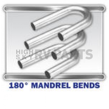 Hedman Hedders Exhaust Pipe Bend 180 Degree - 12059