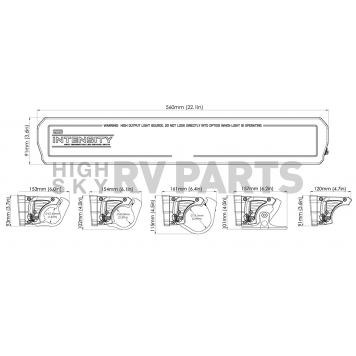 ARB Light Bar LED 22.1 Inch - AR40CV2-9