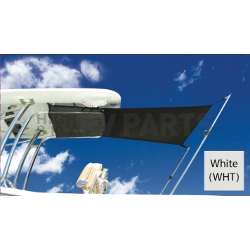 Carver Boat T-Top Shade Extension TS5WHT