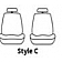 Covercraft Seat Cover SS2559PCCH
