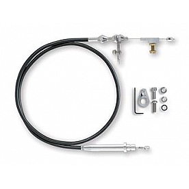 Lokar Performance Auto Trans Kickdown Cable - XKD-2700BLDU