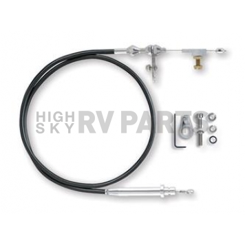 Lokar Performance Auto Trans Kickdown Cable - XKD-2700BLDU