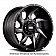 Grid Wheel GD01 - 20 x 9 Black - GD0120090645G3566