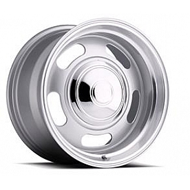 REV Wheel Classic 107 - 17 x 8 Silver With Natural Trim Ring - 107S-7800600