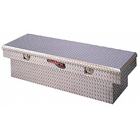 TrailFX Tool Box - Crossover 16 Gauge Aluminum 6.7 Cubic Feet Angled - 110511