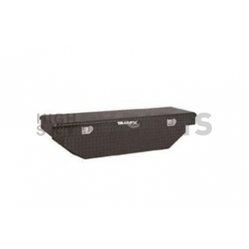 TrailFX Tool Box - Crossover 16 Gauge Aluminum 8 Cubic Feet Angled - 110632