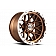 Grid Wheel GD13 - 20 x 9 Bronze With Natural Lip - GD1320090620Z0078