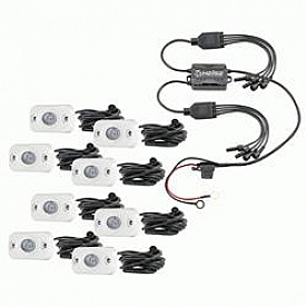 Metra Electronics Docking Light Set Of 8 - HE-8MLRGBK