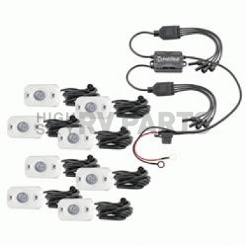 Metra Electronics Docking Light Set Of 8 - HE-8MLRGBK