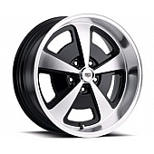 REV Wheel Classic 109 - 18 x 8 Black With Natural Face - 109MB-8806100